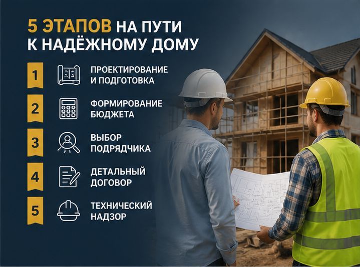 Фундамент доверия: инструкция по выбору строительной компании