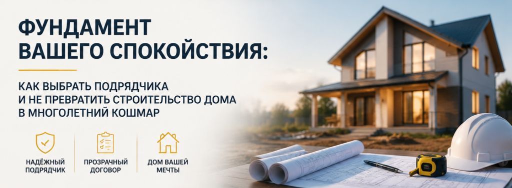 Фундамент доверия: инструкция по выбору строительной компании